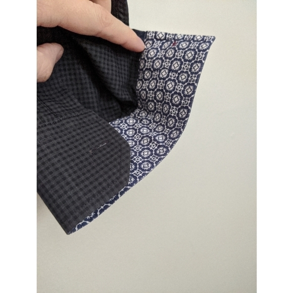 Ted Baker London Brunor LS Check Trim Fit Shirt - Picture 3 of 7